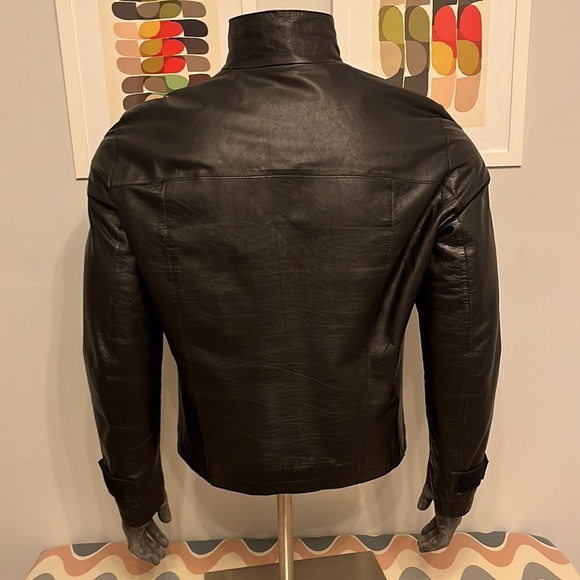 Vintage Diesel circa early 2000’s. Leather jacket Y2K - Picture 2 of 11